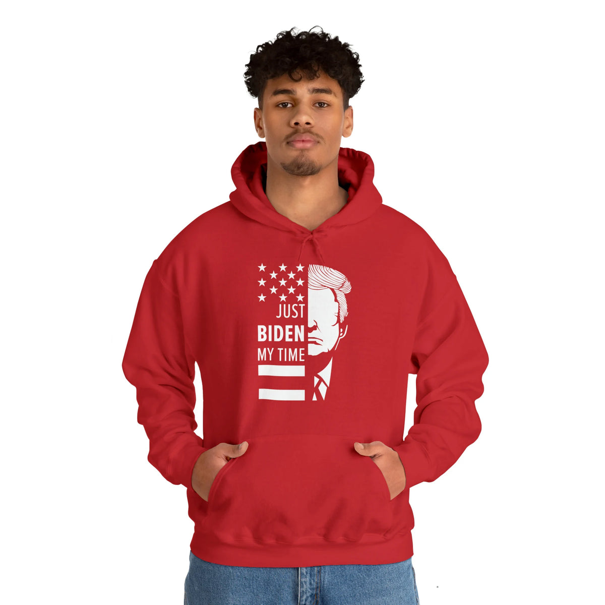 Biden My Time | Trump for President 2024 Hoodie | Political Politics | Presidential Race 2024 | FVBV Apparel - Shamrock Collective