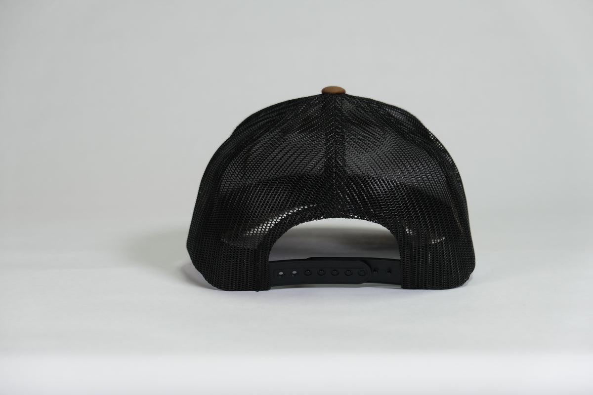 325th Airborne Infantry Regiment (AIR) DUI, 82nd Airborne Division Patch Embroidered Coyote Retro Trucker Cap - Shamrock Collective