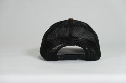 325th Airborne Infantry Regiment (AIR) DUI, 82nd Airborne Division Patch Embroidered Coyote Retro Trucker Cap - Shamrock Collective