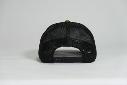1st Armored Division Patch Embroidered Coyote Retro Trucker Cap - Shamrock Collective