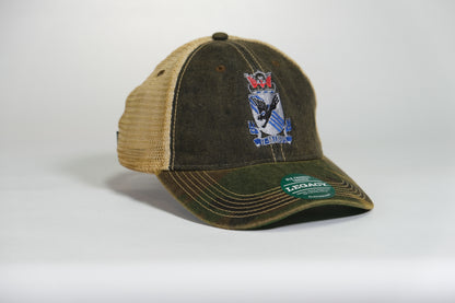 505th Parachute Infantry Regiment (PIR) DUI, 82nd Airborne Division Patch Embroidered Full Color Old Faithful Trucker Cap - Shamrock Collective