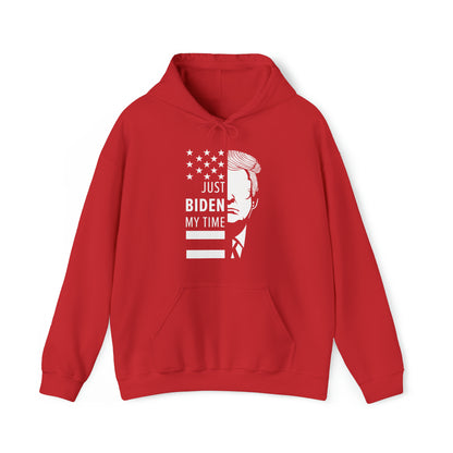 Biden My Time | Trump for President 2024 Hoodie | Political Politics | Presidential Race 2024 | FVBV Apparel - Shamrock Collective