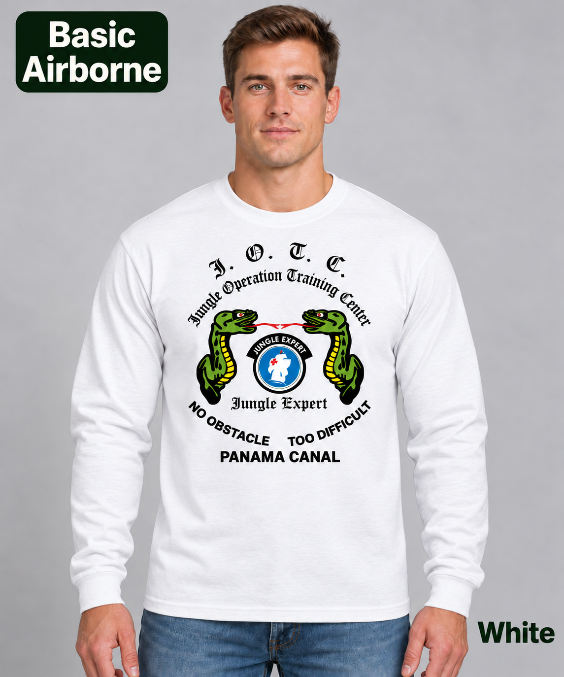 JOTC Jungle Expert Long-Sleeved T-Shirt | Panama Canal | Three Shirt Options