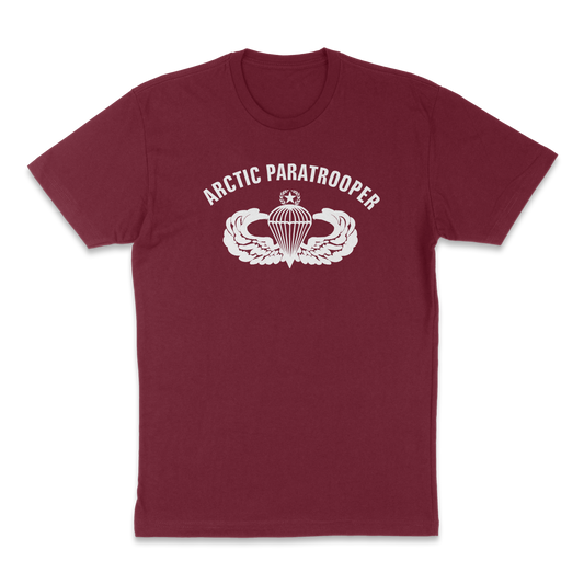 Arctic Paratrooper Airborne T-Shirt - Artic Warfare Army Tee - Veteran Shirt | Army PT Shirts - Shamrock Collective