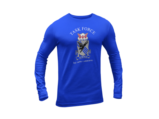 2-505 PIR Task Force PT Long Sleeve - Honoring the US Army 82nd Airborne Division's Legacy | Army PT Long Sleeve Shirt - Shamrock Collective