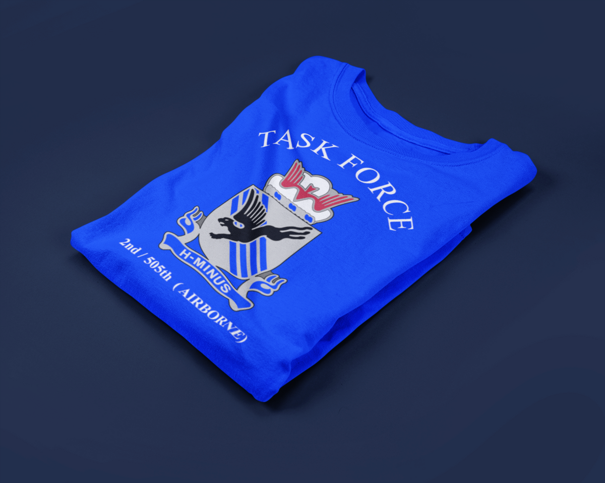 2-505 PIR Task Force PT Long Sleeve - Honoring the US Army 82nd Airborne Division's Legacy | Army PT Long Sleeve Shirt - Shamrock Collective