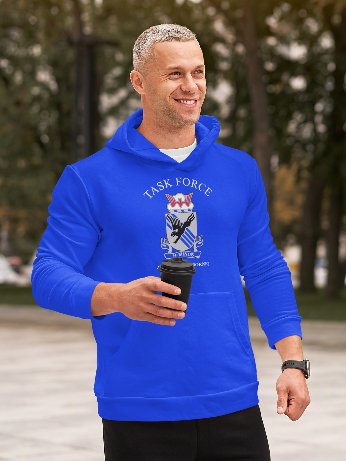 2-505 PIR Task Force PT Hooded Sweatshirt - Honoring the US Army 82nd Airborne Division's Legacy | Army PT Hoodie - Shamrock Collective