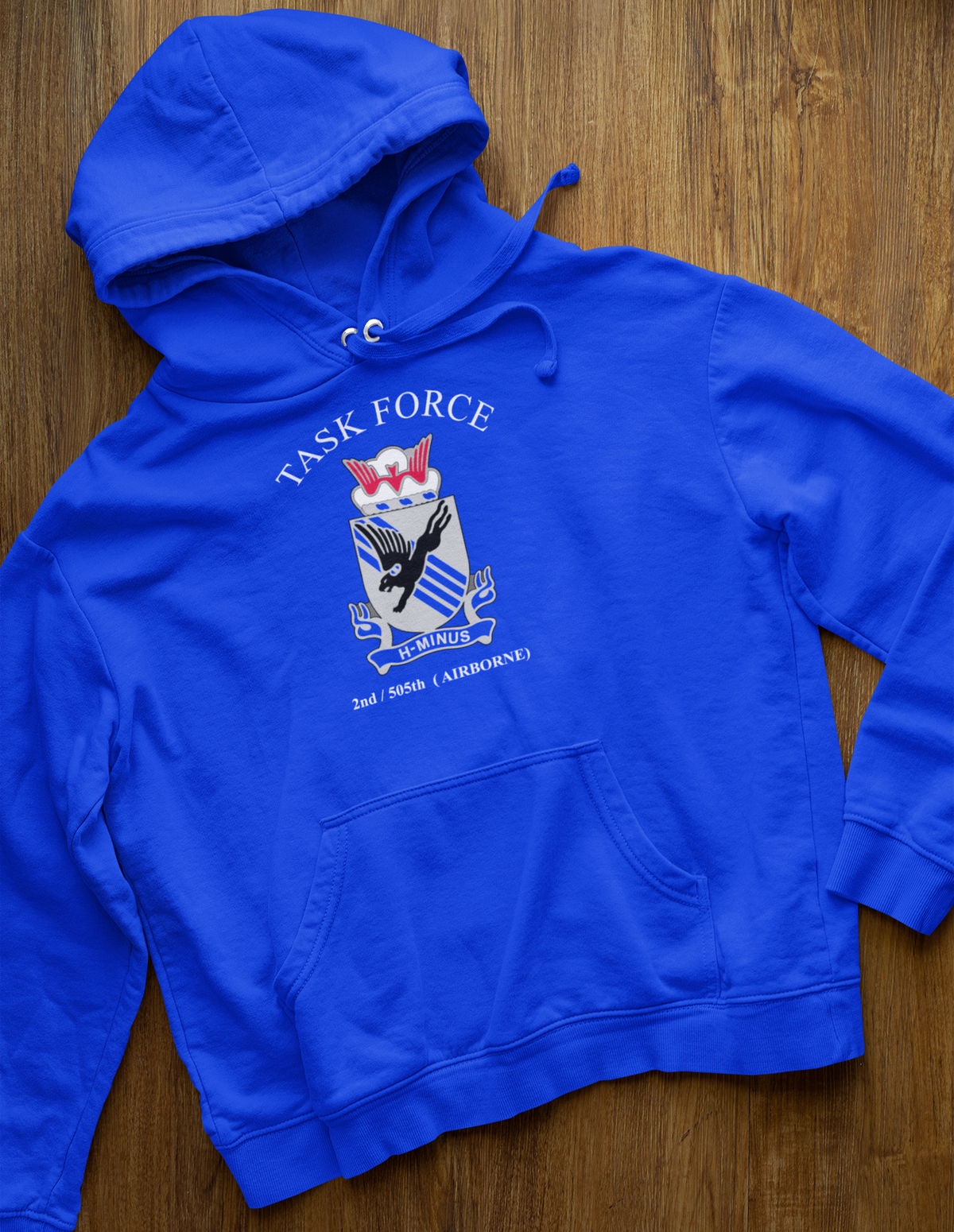 2-505 PIR Task Force PT Hooded Sweatshirt - Honoring the US Army 82nd Airborne Division's Legacy | Army PT Hoodie - Shamrock Collective